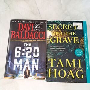 Paperback Mystery Fiction Book Bundle